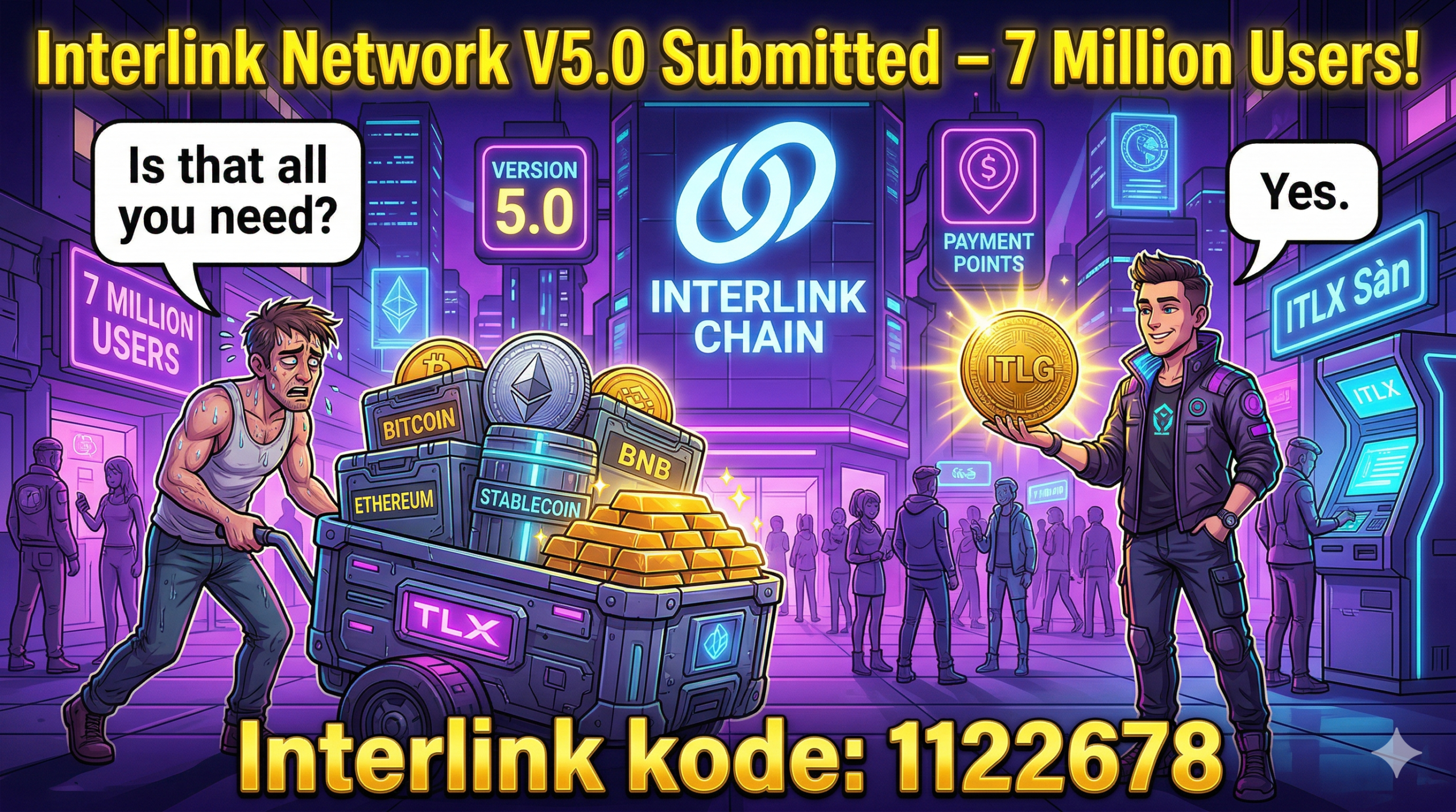 Interlink Network Version 5.0 submitted