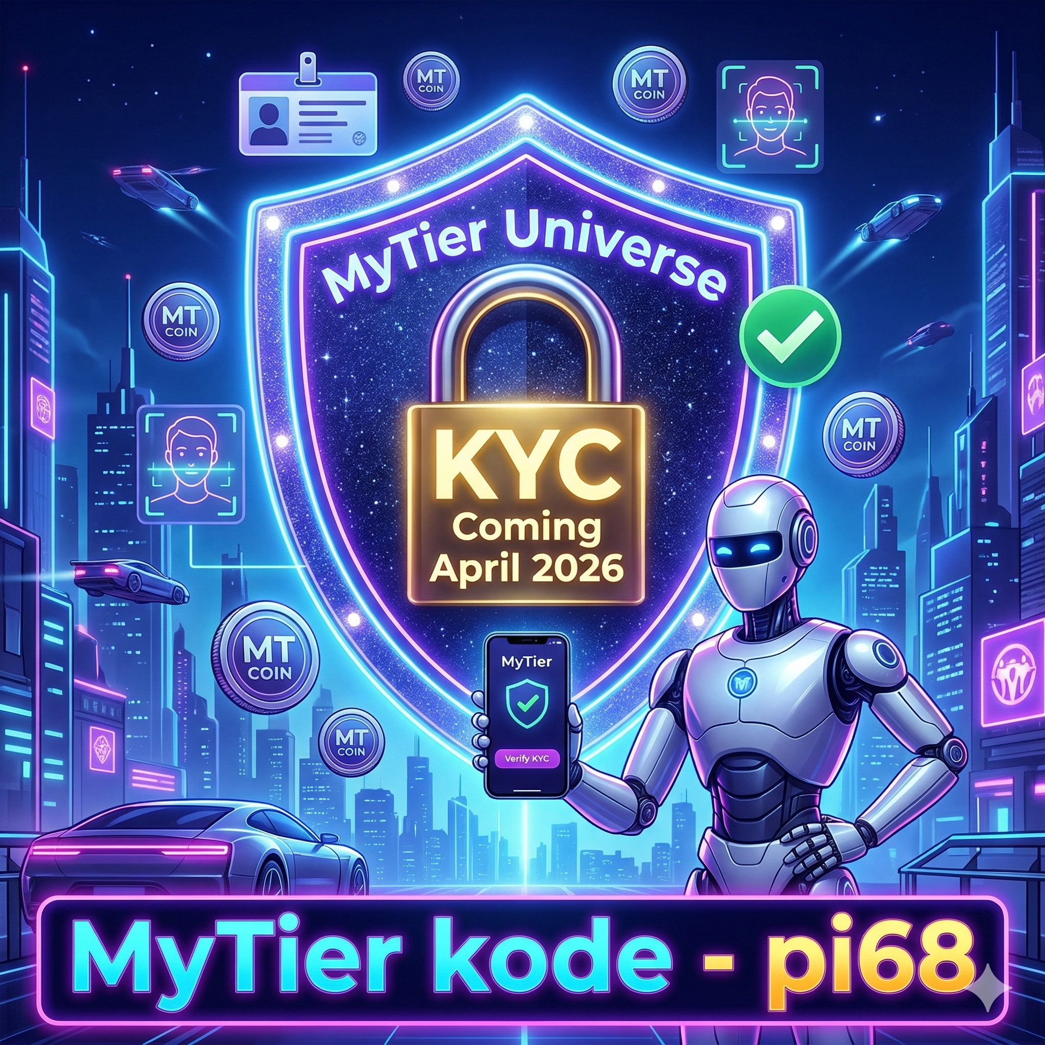 MyTier Universe KYC tháng 4 năm 2026