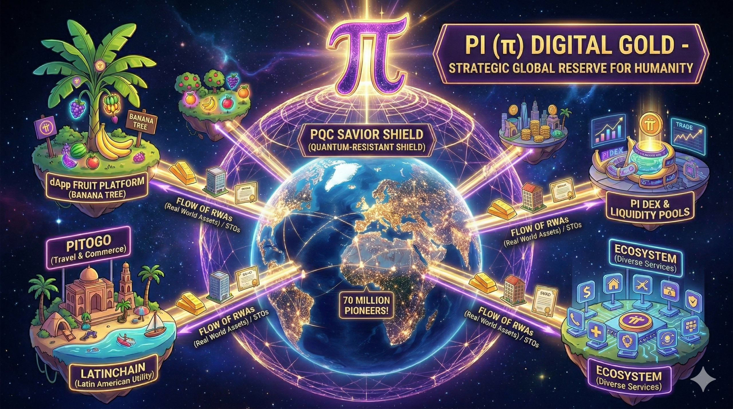 Pi vàng điện tử tương lai