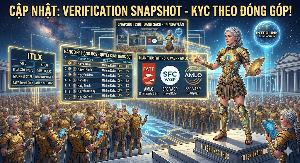 Interlink Network kyc theo đóng góp