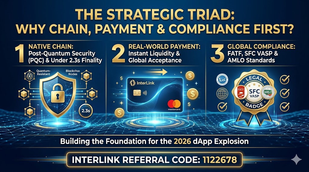 Interlink Network xây nền móng trước - xây Dapp sau